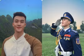 "Soái ca" Cảnh sát biển Việt Nam trong đoàn diễu binh Điện Biên Phủ