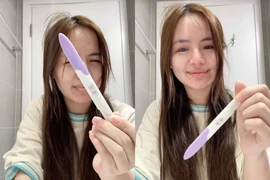 Cô gái từng tổ chức đám cưới với Phạm Thoại thông báo mang thai