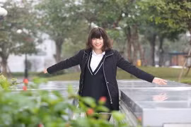 Những hình ảnh cực đẹp của cựu vô địch đá cầu thế giới Huyền Trang