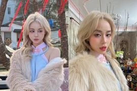 Khoe ảnh chơi Tết, MisThy khoe vai trần quyến rũ