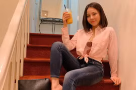 Vừa "comeback", hot girl Trâm Anh lại " lên giọng nói về triết lý sống