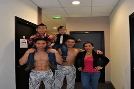 Chị gái xinh đẹp của 2 hoàng tử xiếc Quốc Cơ - Quốc Nghiệp