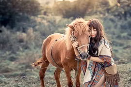 Thích mắt với bộ ảnh hot girl thảo nguyên quyến rũ