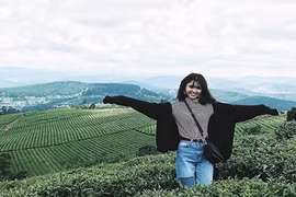 Đồi chè Gia Lai trở thành "góc sống ảo" mới cực hot