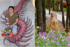 Những tượng đá ngộ nghĩnh từng khiến dân mạng cười ngặt nghẽo