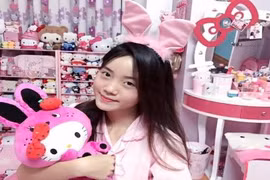 Cô gái Hải Phòng và bộ sưu tầm mèo Kitty cực khủng