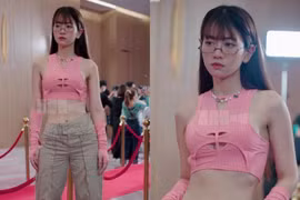 Bị "team qua đường" chụp lén, nhan sắc Lê Bống ra sao?