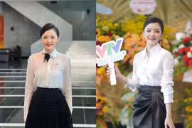 MC thời tiết sở hữu mặt baby gây chú ý khi lên sóng VTV
