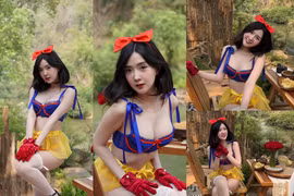 Màn cosplay Bạch Tuyết "thiếu vải" khiến gần triệu người tranh cãi lớn