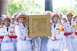 Lễ an táng linh cữu Tổng Bí thư Nguyễn Phú Trọng