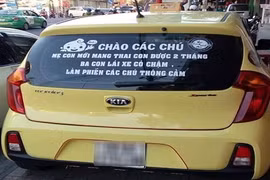 Vợ có em bé liền dán dòng thông báo khiến ai cũng mỉm cười 