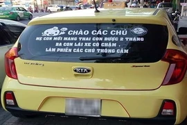 Vợ có em bé liền dán dòng thông báo khiến ai cũng mỉm cười 