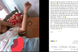 Tự khóa còng số 8 rồi dùng nhíp mở như phim, bé gái nhận cái kết đắng