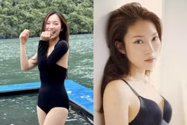 MC Khánh Vy và những lần "cãi lời mẹ" diện đồ hở bạo