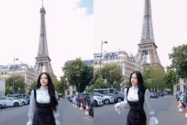 “Búp bê DJ” Mie tự tin khoe dáng nữ thần tại trời Âu