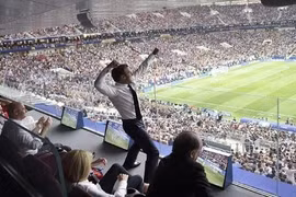 Khoảnh khắc hài hước của các vị nguyên thủ trong trận chung kết World Cup 