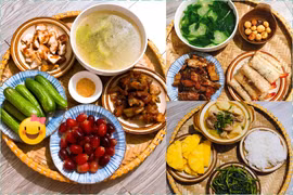 Lạc chân vào Facebook gái đảm, netizen bụng réo ầm ầm vì mâm cơm