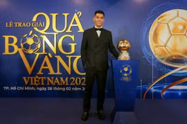 Tiến Linh giành QBV Việt Nam đầu tiên trong sự nghiệp