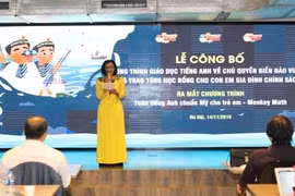 Công bố chương trình giáo dục tiếng Anh về chủ quyền biển đảo Việt Nam