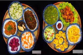 Gái đảm Hà Giang khoe mâm cơm, netizen "khoái khoái chảy nước miếng"