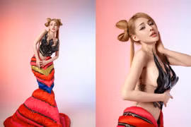 Khoe "gò bồng đảo" trong ảnh mới, Ngân 98 thành tâm điểm bàn tán