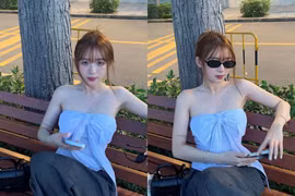 Hot TikToker đời đầu Kim Chung Phan khoe sắc vóc như thiên thần