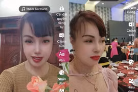 "Cô dâu 62 tuổi" Thu Sao đăng ảnh lộ dung mạo thật qua livestream