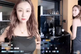 Chiếc gương phản chủ làm nữ streamer lộ cảnh không mong muốn