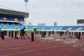 "Sân nhà ĐT Việt Nam" xơ xác sau concert Anh trai Say Hi