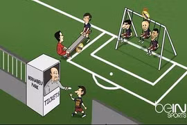 Ảnh chế bóng đá: Bernabeu là vườn trẻ của cầu thủ Barca