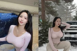 Nàng hot girl “nổi như cồn” với loạt content “cắm trại” độc lạ