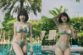 Cựu "hot girl ngực khủng" Elly Trần bị soi ảnh "bẻ cong" vạn vật