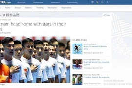 FIFA hết lời ca ngợi Futsal Việt Nam trên trang chủ