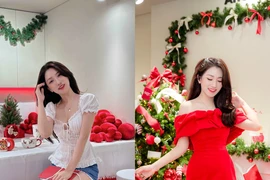 MC Linh Nắng tung bộ ảnh đón Giáng sinh làm fan nam si mê