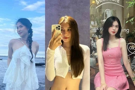 Dàn hoa khôi bóng chuyền Gen Z khoe ảnh đời thường "cực cháy"