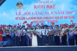 Khai mạc Lễ hội Làng Sen 2019 kỉ niệm 129 năm ngày sinh Bác Hồ