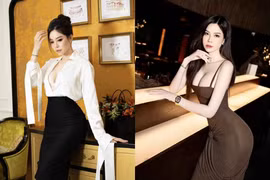 Về Việt Nam, con dâu tỷ phú Hoàng Kiều chăm khoe đường cong mướt mắt