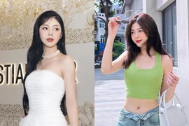 Gái xinh Hưng Yên chuộng gu mặc khoe trọn da trắng "phát sáng"