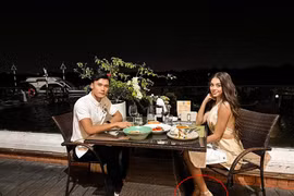 Đang bầu bì, vợ Bùi Tiến Dũng làm điều này khiến netizen phải chỉnh