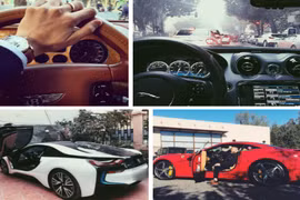 Thiếu gia Hội con nhà giàu Việt sở hữu dàn siêu xe lóa mắt