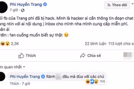 Hot girl Trang Phi đăng status 'gây bão' sau nghi vấn lộ clip nóng