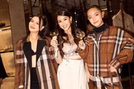 Chung khung hình với dàn người đẹp, nhan sắc của Tiên Nguyễn ra sao?