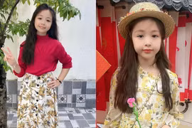 Mặc đồ của mẹ, con gái Elly Trần được khen hết lời