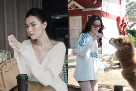 Phong cách đời thường cực nuột nà của Á hậu Tường San