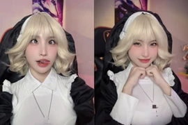 Gái xinh Lily Phan cosplay "ma-sơ" khiến fan không khỏi đỏ mặt