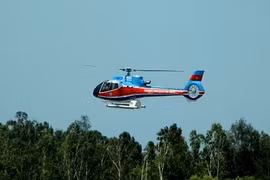 Toàn cảnh ngày đầu tìm trực thăng rơi ở Bà Rịa-Vũng Tàu