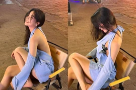 1001 sự cố thời trang "khó lường", netizen gọi tên váy lụa