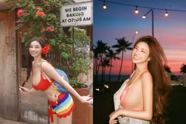 Hot girl Trung Quốc khoe vòng 1 hững hờ, netizen ngắm mà đỏ mặt