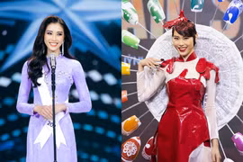 Soi nhan sắc top 10 Hoa hậu Hoàn vũ Việt Nam Đặng Thu Huyền