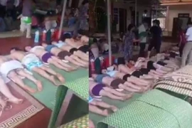 Thực hư clip hàng loạt phụ nữ bán khỏa thân nằm chờ chữa bệnh ở Thái Nguyên